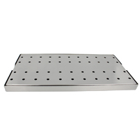 Drip Tray with Insert Stainless Steel 400 x 200mm