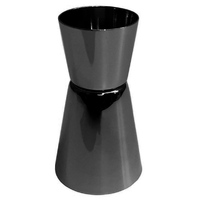 Double Jigger USA Style Black Chrome 15/30ml