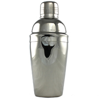 Cocktail Shaker Stainless Steel 3 Piece 500ml