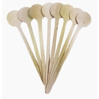 Swizzle Stick Bamboo Circle Top 150mm Pack 200