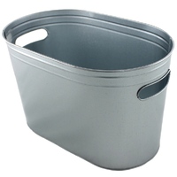 Ice Bucket Galvanised with Handles 6 Litre