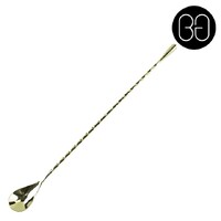 Bar Spoon Teardrop 33cm Gold 