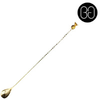 Bar Spoon Pineapple 43cm Gold