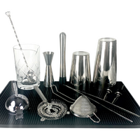 The Complete Professional at Home Bar Kit Stainless Steel