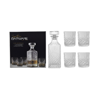 Evoke Decanter Set with 4 glasses