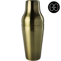 Cocktail Shaker Parisian Antique Gold 2 Piece 630ml