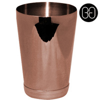 Cocktail Shaker Toby Tin 18oz Copper