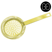 Cocktail Strainer No Prong Strainer Gold