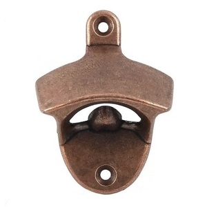 Wall Mounted Bottle Opener Antique Copper