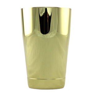 Cocktail Shaker Toby Tin Gold 18oz