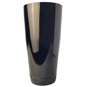 Cocktail Shaker Boston Black Chrome 28oz