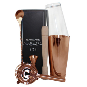 Cocktail Kit Copper 6 Piece in Gift Box