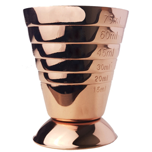 Multi Level Jigger Cup Copper 