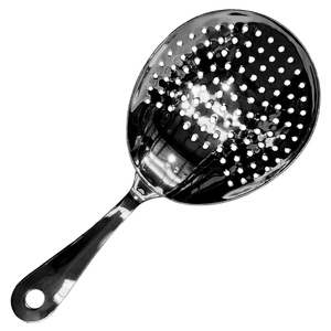 Cocktail Strainer Julep Style S/S Black Chrome