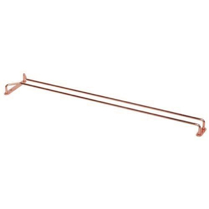 Glass Hanger Single Row Copper - 600mm