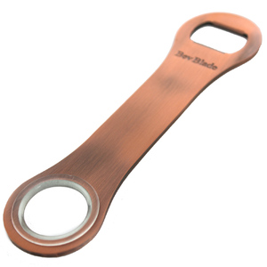 Bar Blade Antique Copper with Spin Ring