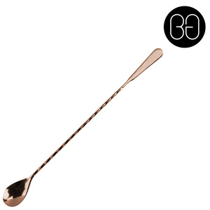 Bar Spoon Paddle 30cm Copper 