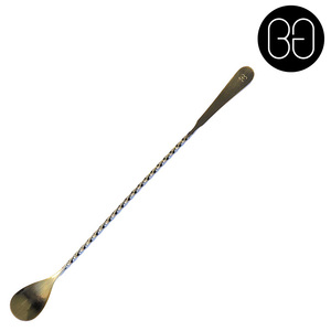 Bar Spoon Paddle 30cm Antique Gold