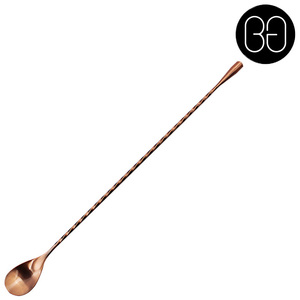 Bar Spoon Teardrop 33cm Antique