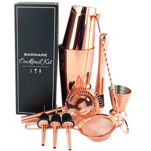 The Complete at Home Bar Kit Copper