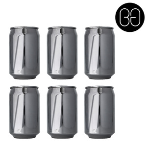 Can Shaped Tumbler 500ml Stainless Steel Pack of 6