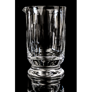 Patterned Mixing Glass Footed Base 650ml