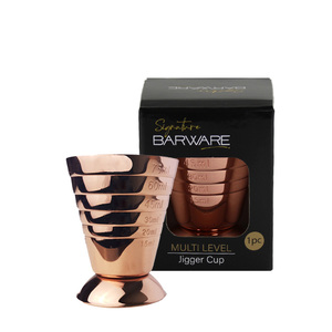 Multi Level Jigger Cup Copper