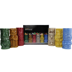 Tiki Mug Assorted - Pack of 6