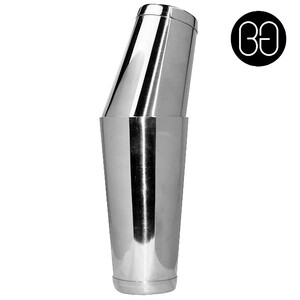 barGEEK Cocktail Shaker Boston & Toby Tin Stainless Steel